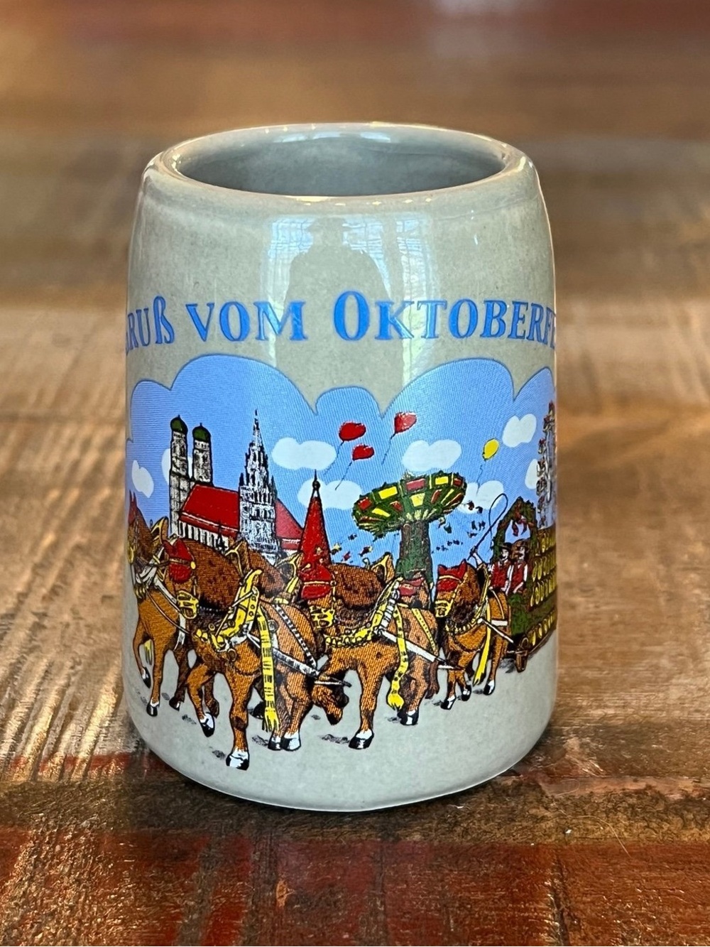 NEW Mini 2024 OKTOBERFEST 🍻 Ceramic STEIN from MUNICH Design #2